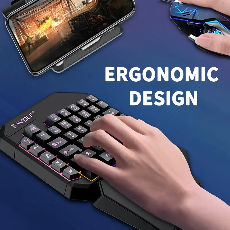 FocusOnPC TF900 2-w-1 Konwerte – Gaming Keyboard And Mouse Mobile recenzja i cena