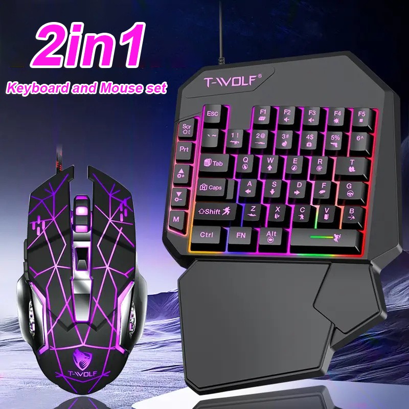 FocusOnPC TF900 2-w-1 Konwerte – Gaming Keyboard And Mouse Mobile recenzja i cena