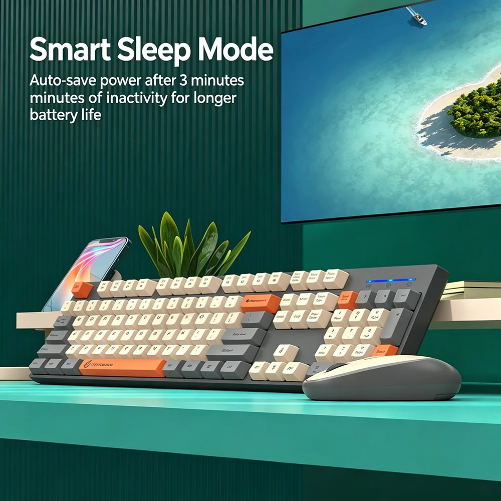 Zestaw bezprzewodowej klawiatu – Gaming Keyboard Mouse Set recenzja i cena