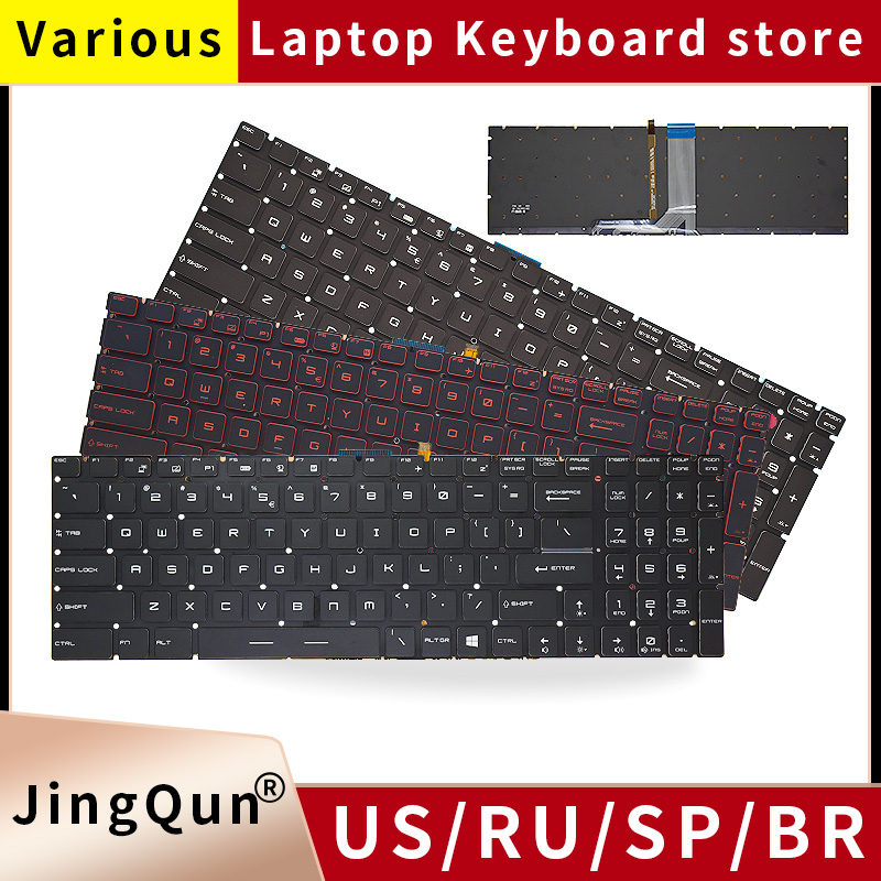 Podświetlana klawiatura US/RU/ – Gaming Keyboard Backlit recenzja i cena