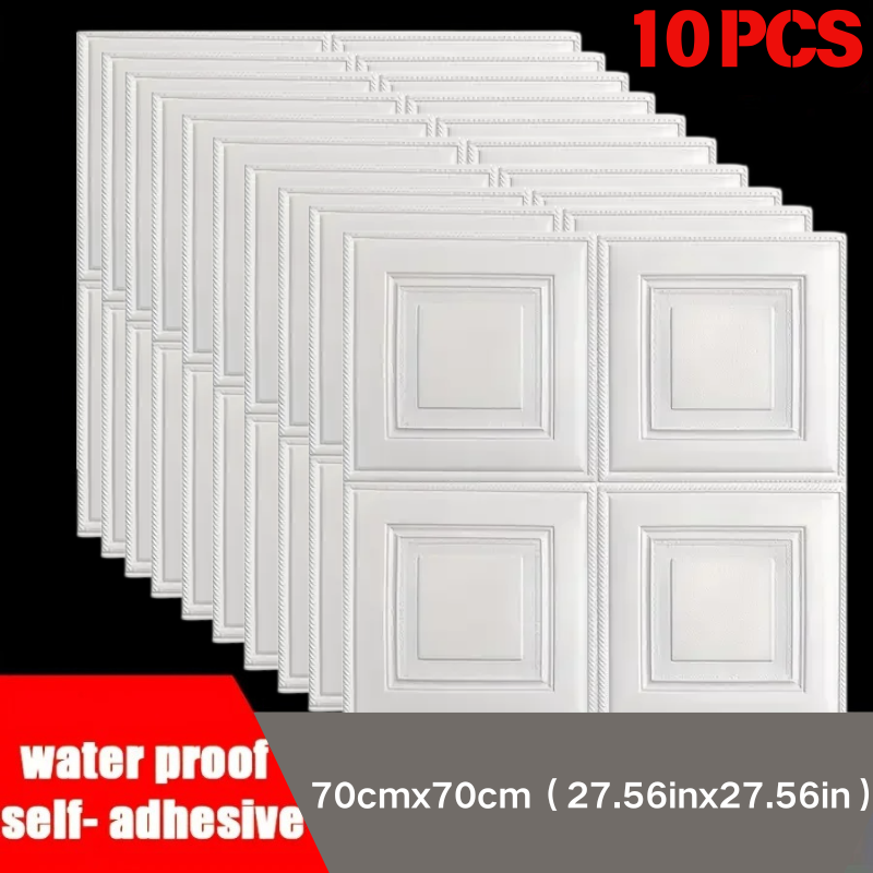 Naklejka ścienna 70*70cm, anty – Pe Foam Sheet recenzja i cena