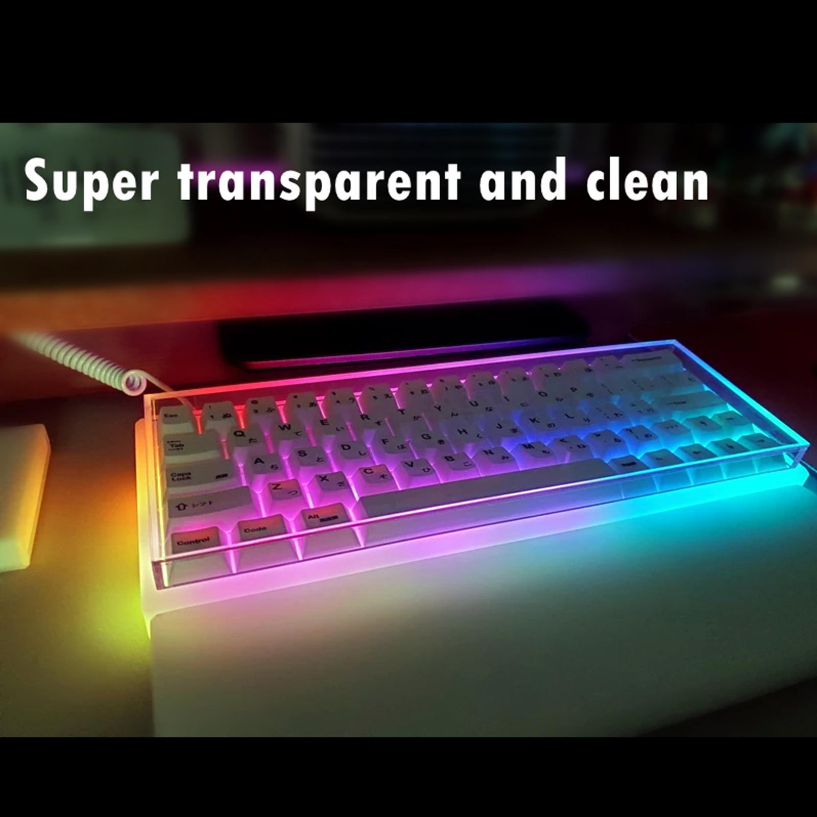 Akrylowa osłona przeciwpyłowa  – Gaming Keyboard Ergo recenzja i cena