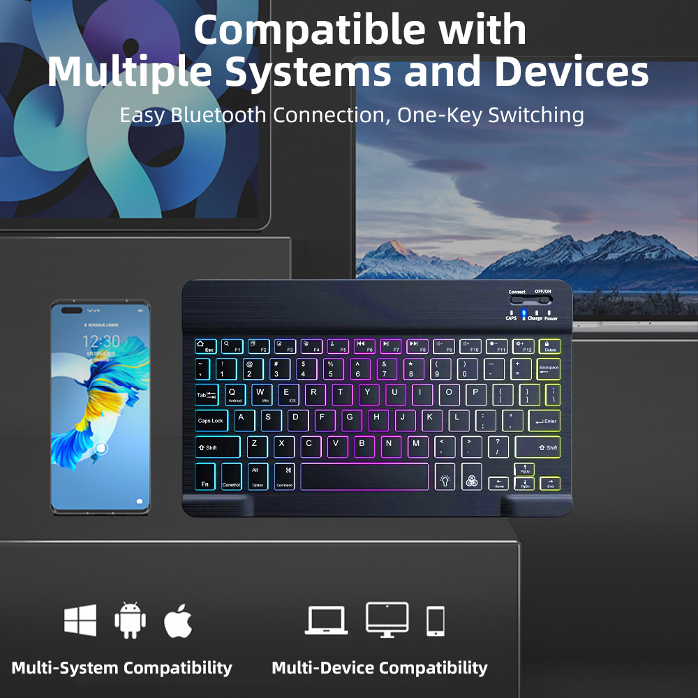 Klawiatura Bluetooth z podświe – Gaming Keyboard Mini Mechanical recenzja i cena