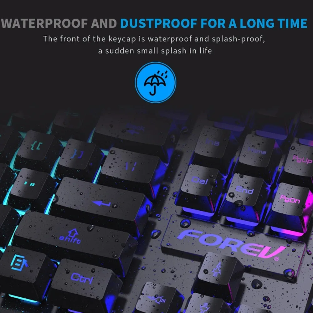 104-klawiszowa podświetlana me – Gaming Keyboard Half recenzja i cena