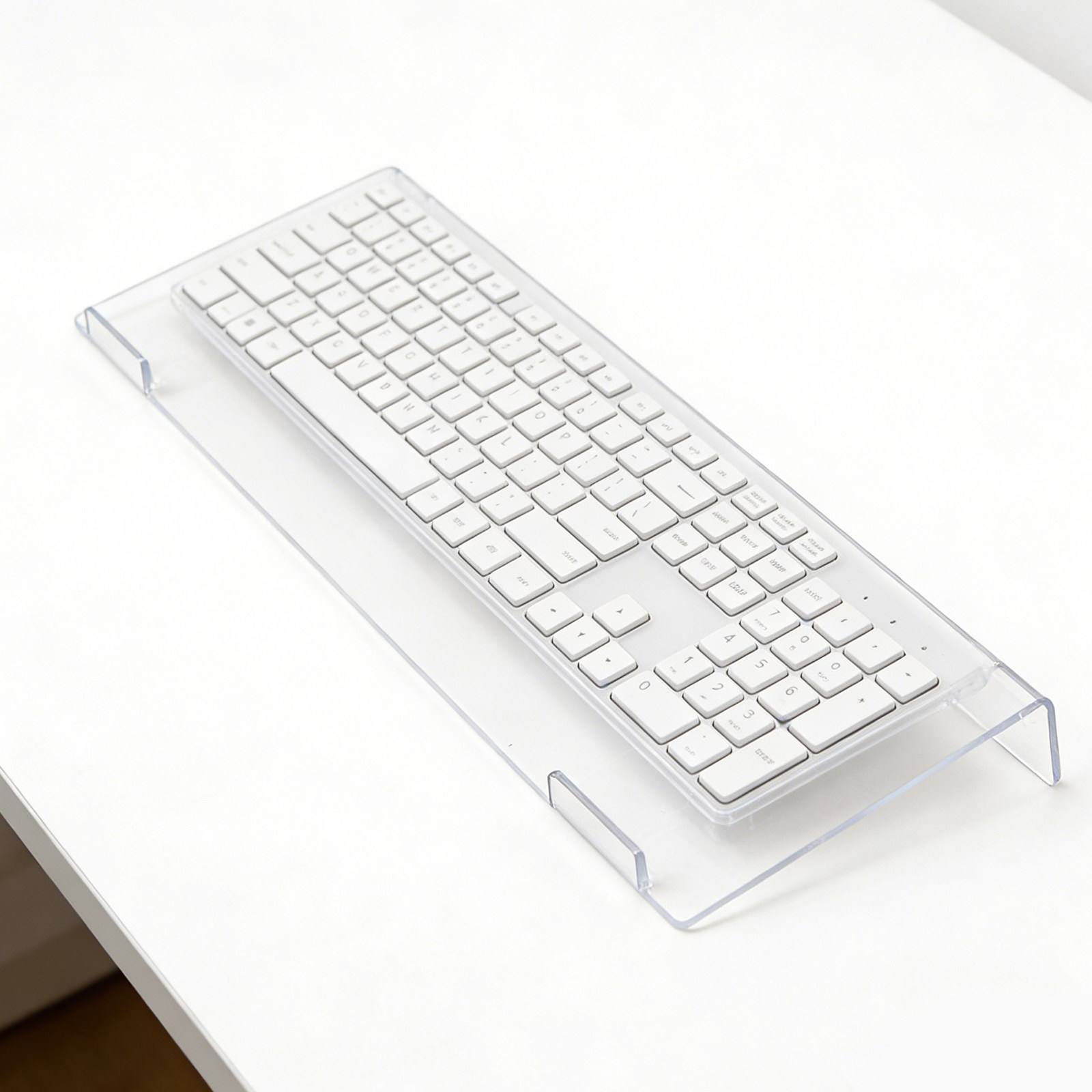 Przezroczysta akrylowa podstaw – Gaming Keyboard Ergonomic recenzja i cena