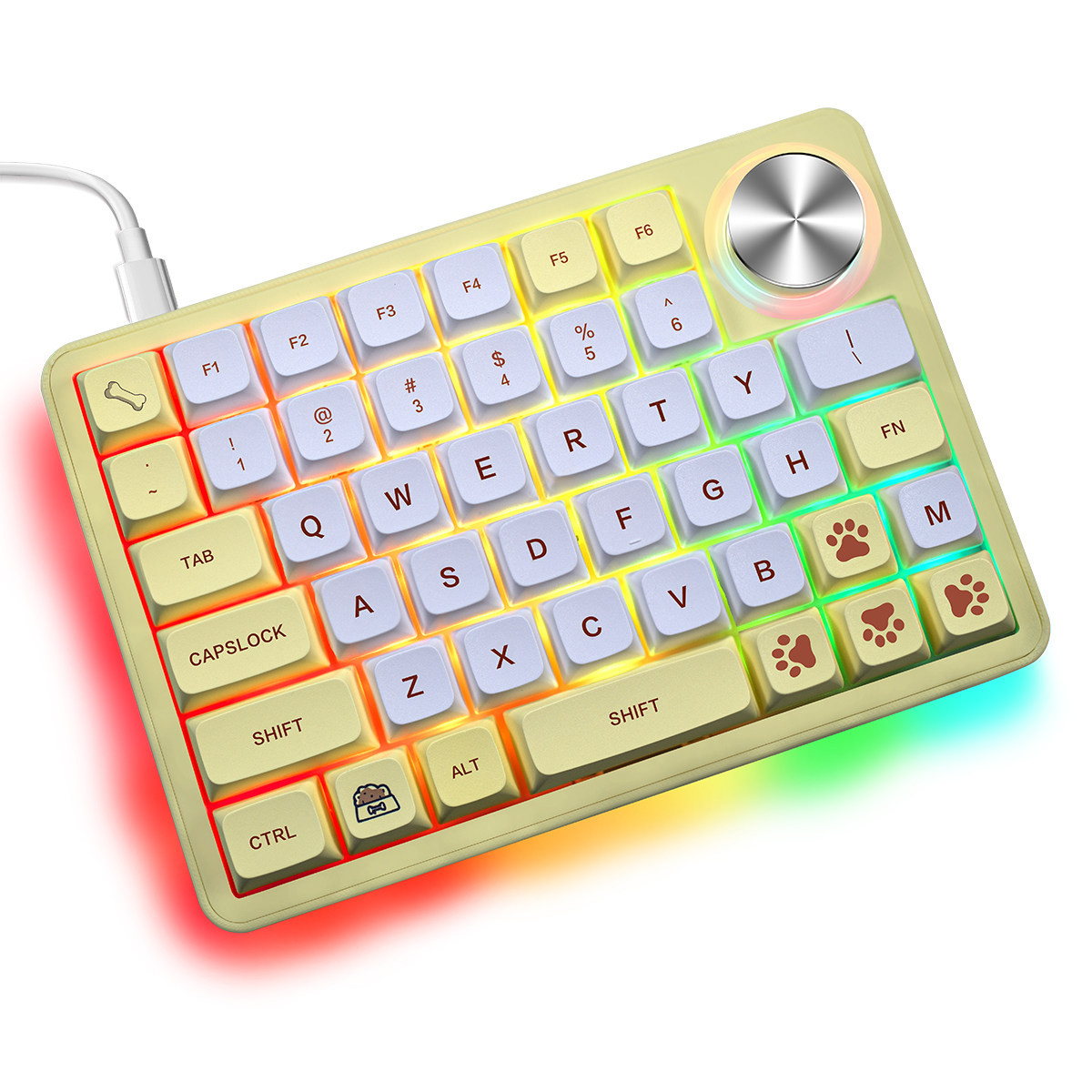 Mechaniczna klawiatura jednorę – Gaming Keyboard Half recenzja i cena