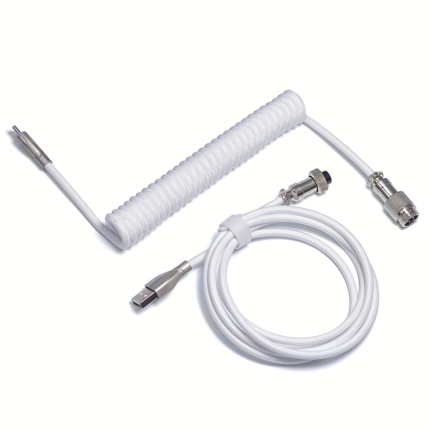 Kabel spiralny do klawiatury m – Coiled Usb Cable recenzja i cena
