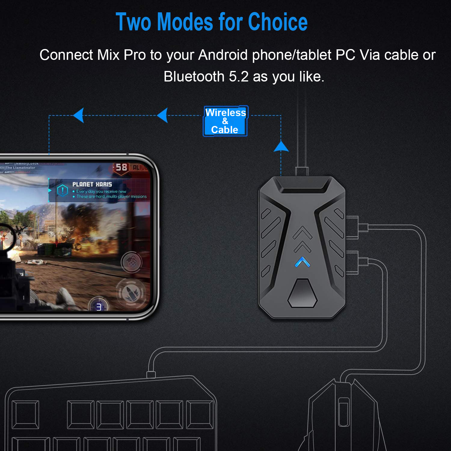 Konwerter do gier mobilnych, z – Gaming Keyboard And Mouse Mobile recenzja i cena