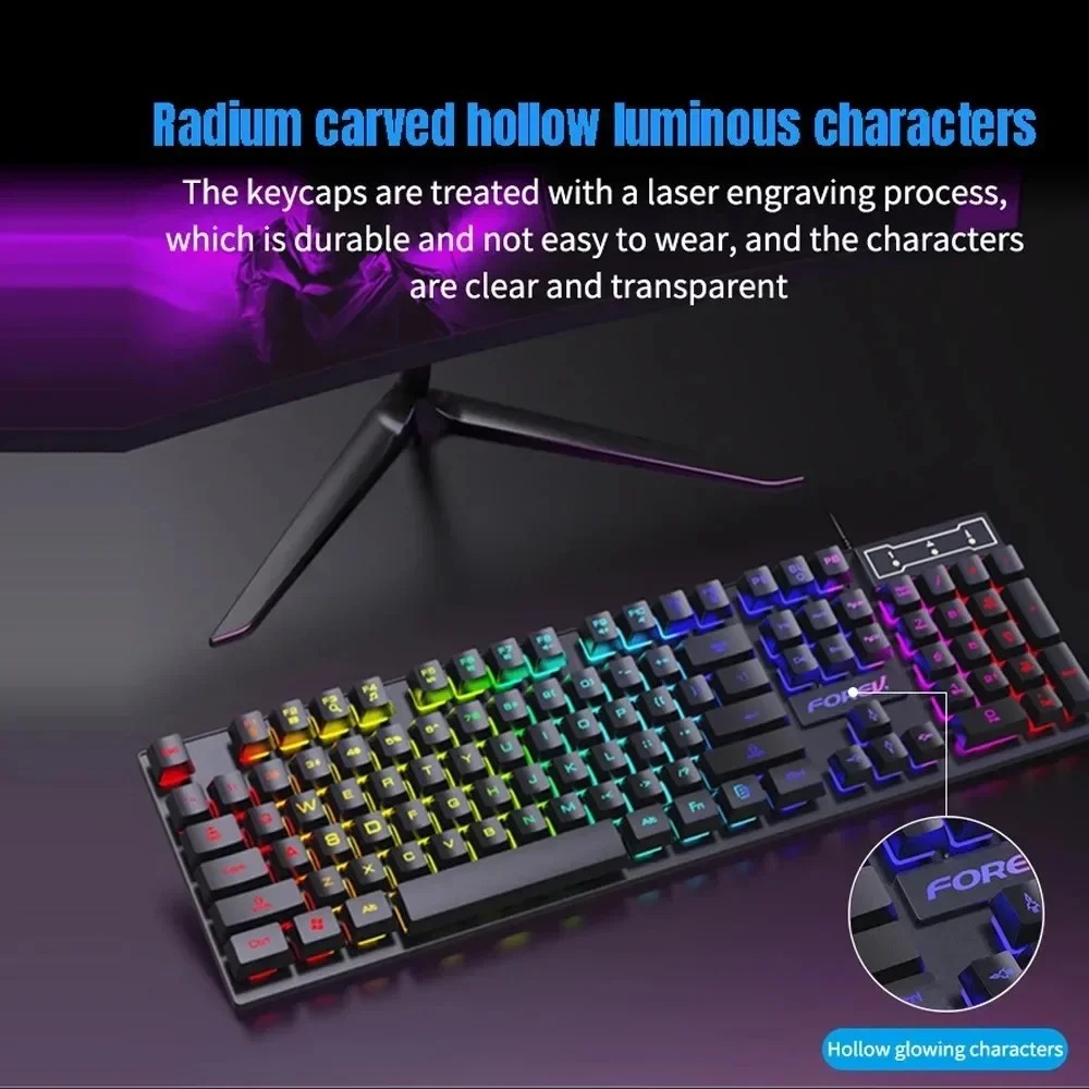 Klawiatura mechaniczna Kebidum – Gaming Keyboard Half recenzja i cena