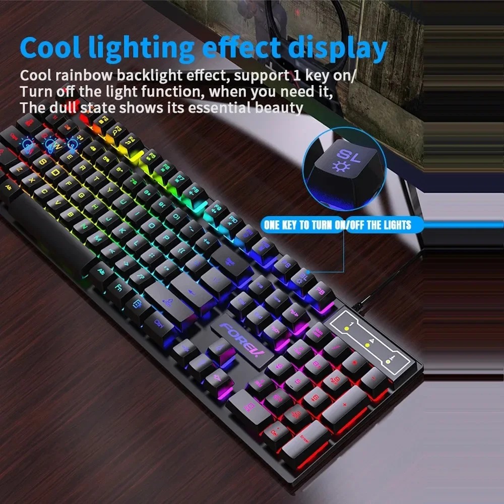 Klawiatura mechaniczna Kebidum – Gaming Keyboard Half recenzja i cena