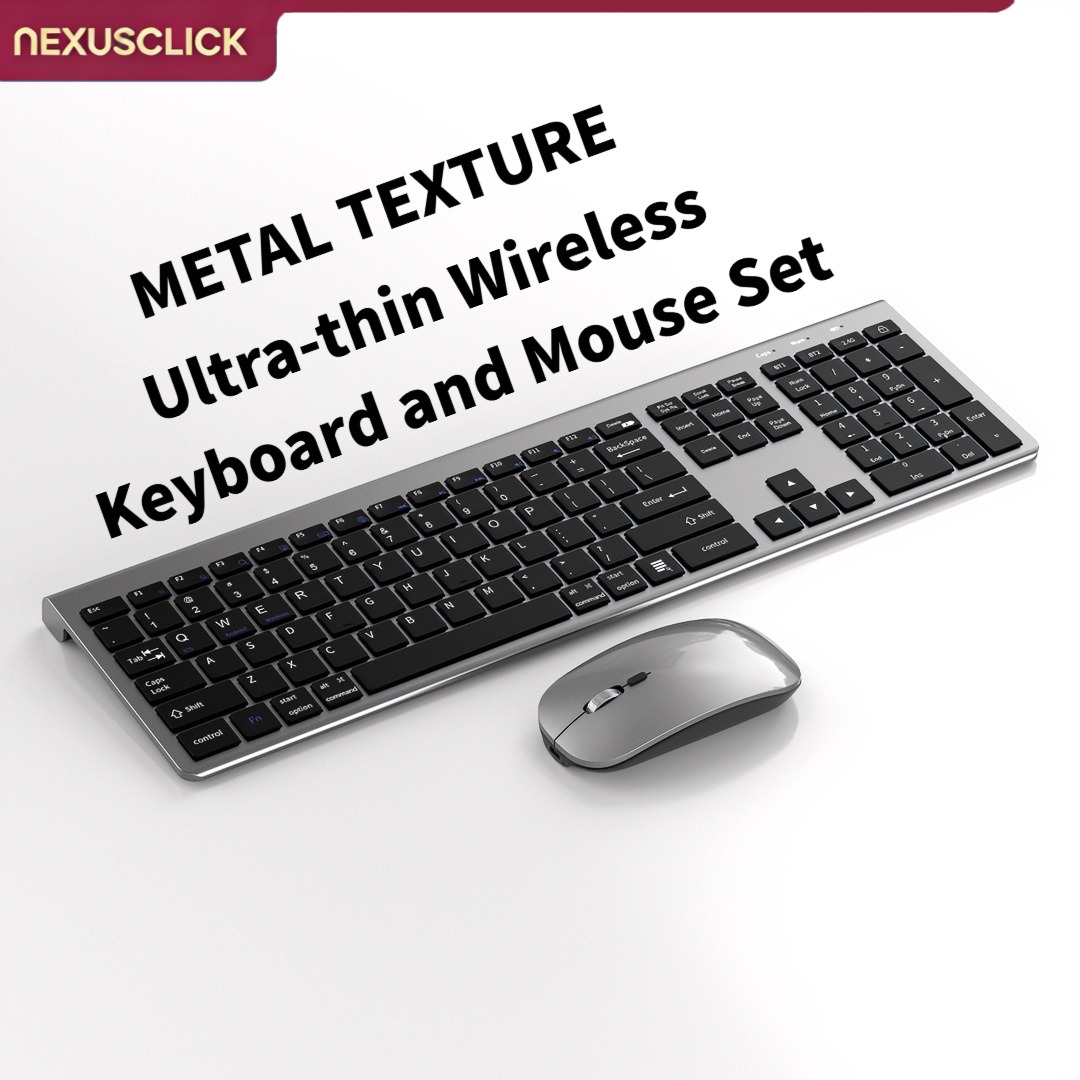 NexusClick 104 Klawisze Bezprz – Gaming Keyboard And Mouse Combo Wireless recenzja i cena