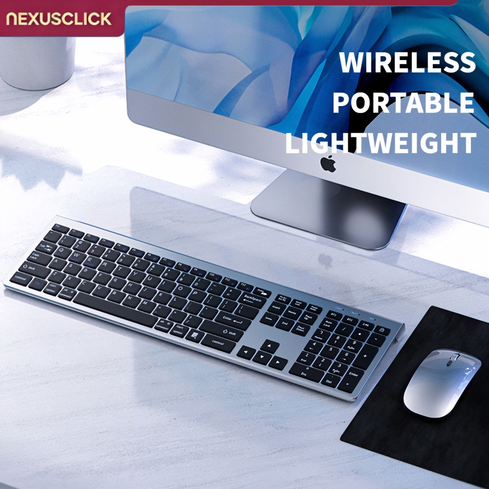 NexusClick 104 Klawisze Bezprz – Gaming Keyboard And Mouse Combo Wireless recenzja i cena