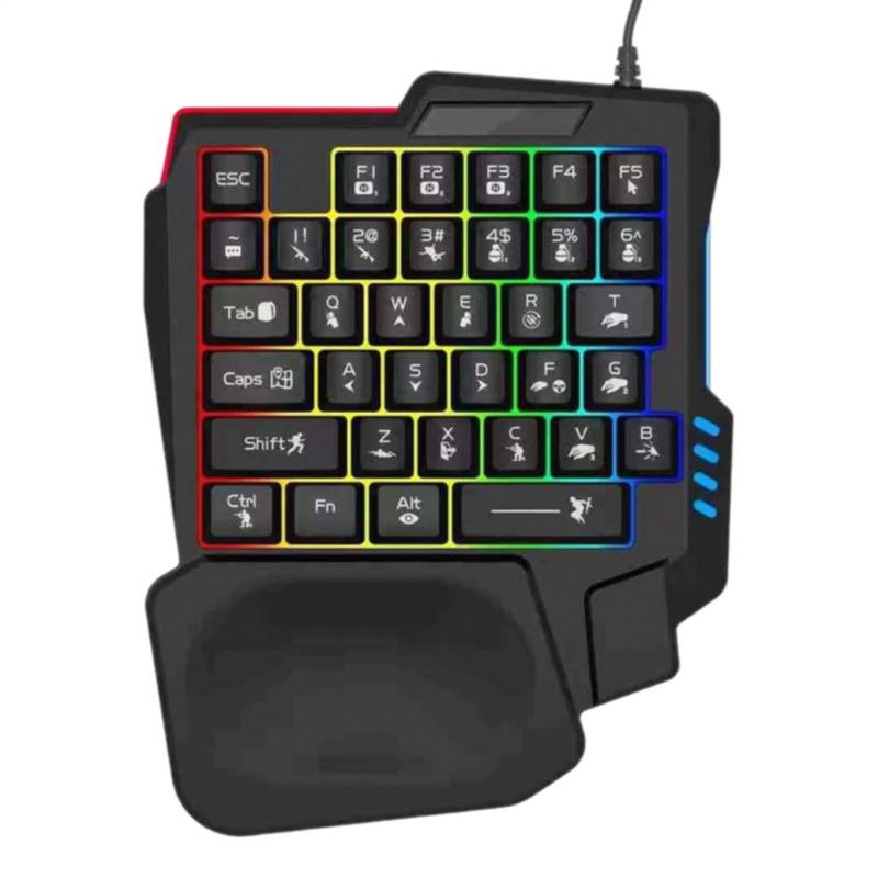 Klawiatura gamingowa 35 klawis – Gaming Keyboard Half recenzja i cena