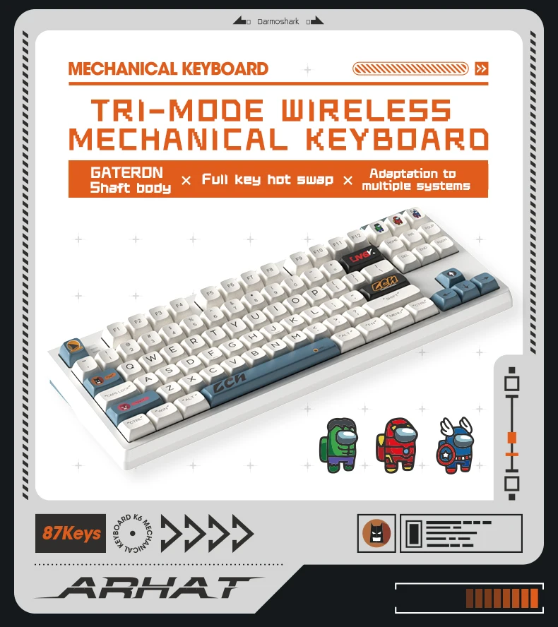 # Zestaw Darmoshark K6 Wysokie – Gaming Keyboard Tkl recenzja i cena
