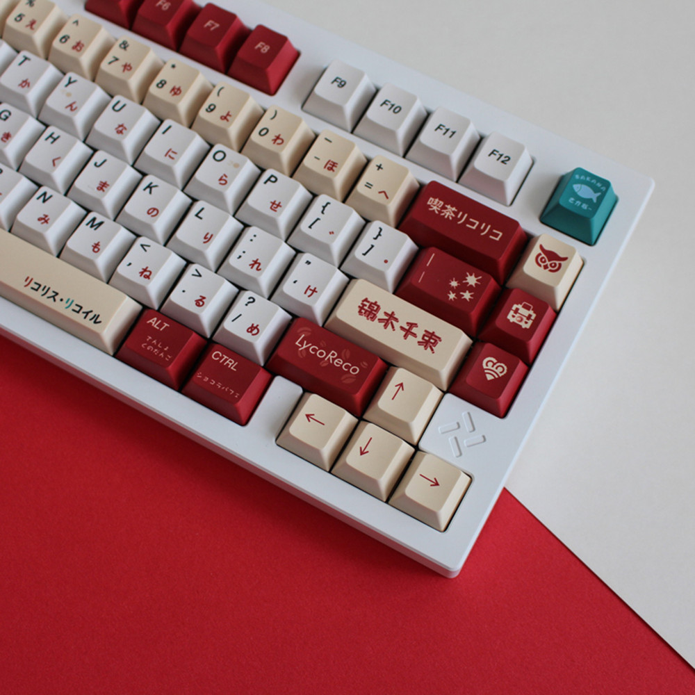 Lycoris Recoil Anime PBT Keyca – Gaming Keyboard Brand recenzja i cena